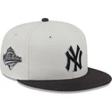 cappello-piatto-beige-e-nero-aderente-59fifty-clr-dvlp-dei-new-york-yankees-mlb-di-new-era