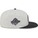 cappello-piatto-beige-e-nero-regolabile-59fifty-clr-dvlp-dei-new-york-yankees-mlb-di-new-era