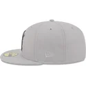 cappello-piatto-grigio-aderente-59fifty-cracked-dei-new-york-yankees-mlb-di-new-era