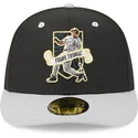 cappellino-curvo-nero-e-grigio-aderente-59fifty-player-frank-thomas-dei-chicago-white-sox-mlb-di-new-era