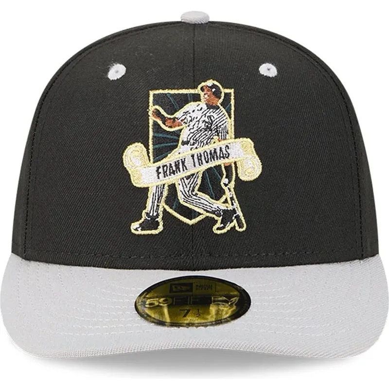 czarna-i-szara-zakrzywiona-czapka-59fifty-gracza-franka-thomasa-z-chicago-white-sox-mlb-od-new-era