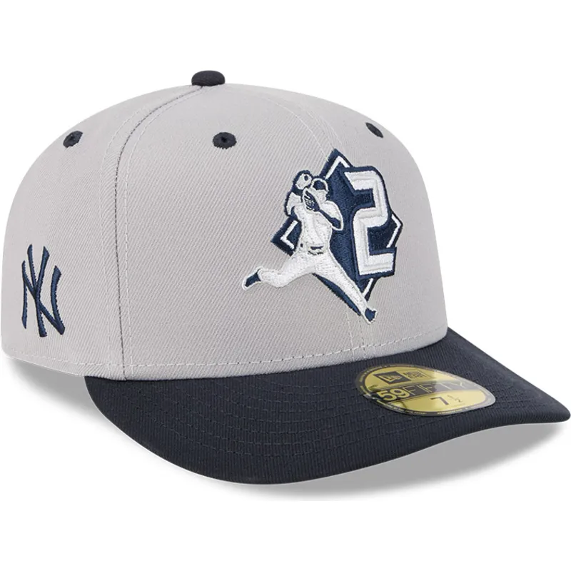 mutzen-gebogen-grau-angepasst-59fifty-player-derek-jeter-der-new-york-yankees-mlb-von-new-era
