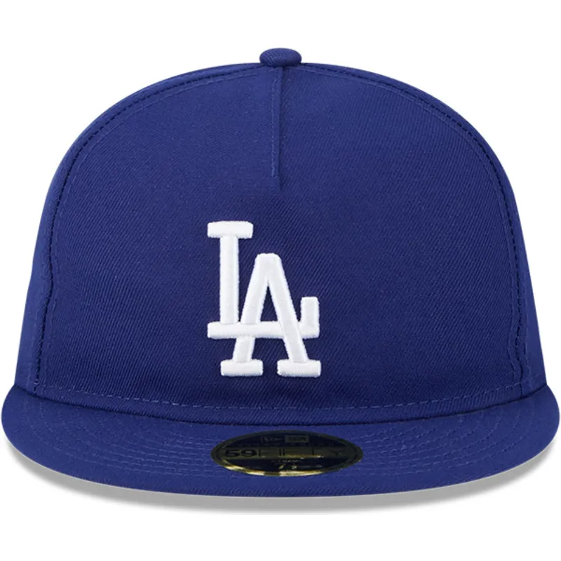 los-angeles-dodgers-mlb-new-era-59fifty-retro-crown-a-frame-easy-bla-fladskygget-justerbar-kasket