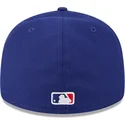 blaue-flache-angepasste-59fifty-retro-crown-a-frame-easy-kappe-der-los-angeles-dodgers-mlb-von-new-era