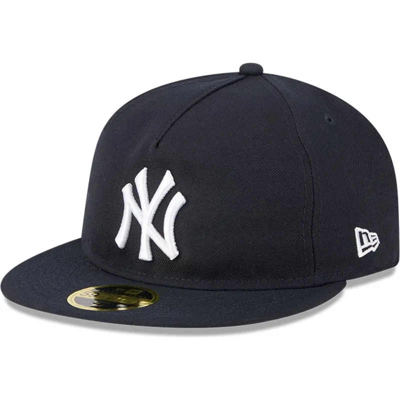 new-york-yankees-mlb-new-era-59fifty-retro-crown-a-frame-easy-marinbla-justerbar-platt-keps