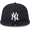 new-era-new-york-yankees-mlb-59fifty-retro-crown-a-frame-easy-navyblaue-angepasste-kappe