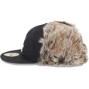 cappello-piatto-nero-aderente-59fifty-winter-dog-ear-dei-chicago-white-sox-mlb-di-new-era