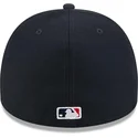 marineblaue-gebogene-verstellbare-59fifty-a-frame-wired-kappe-von-boston-red-sox-mlb-von-new-era