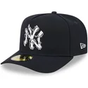 casquette-courbee-bleue-marine-ajustee-59fifty-a-frame-wired-new-york-yankees-mlb-new-era