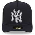 casquette-courbee-bleue-marine-ajustee-59fifty-a-frame-wired-new-york-yankees-mlb-new-era