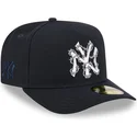 casquette-courbee-bleue-marine-ajustee-59fifty-a-frame-wired-new-york-yankees-mlb-new-era