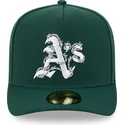 cappellino-curvo-verde-aderente-59fifty-a-frame-wired-degli-oakland-athletics-mlb-di-new-era