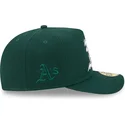 cappellino-curvo-verde-aderente-59fifty-a-frame-wired-degli-oakland-athletics-mlb-di-new-era