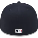 cappellino-curvo-blu-navy-aderente-59fifty-a-frame-cartoon-dei-boston-red-sox-mlb-di-new-era