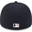 59fifty-a-frame-cartoon-detroit-tigers-mlb-new-era-navy-blaue-angepasste-kappe