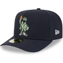 cappellino-curvo-blu-navy-regolabile-59fifty-a-frame-cartoon-dei-new-york-yankees-mlb-di-new-era