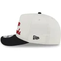 casquette-courbee-beige-et-noire-snapback-9fifty-a-frame-chainstitch-chicago-blackhawks-nhl-new-era