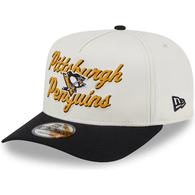 pittsburgh-penguins-nhl-new-era-9fifty-a-frame-chainstitch-beige-og-sort-snapback-kasket
