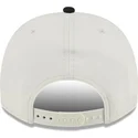 cappellino-curvo-beige-e-nero-snapback-9fifty-a-frame-chainstitch-dei-pittsburgh-penguins-nhl-di-new-era