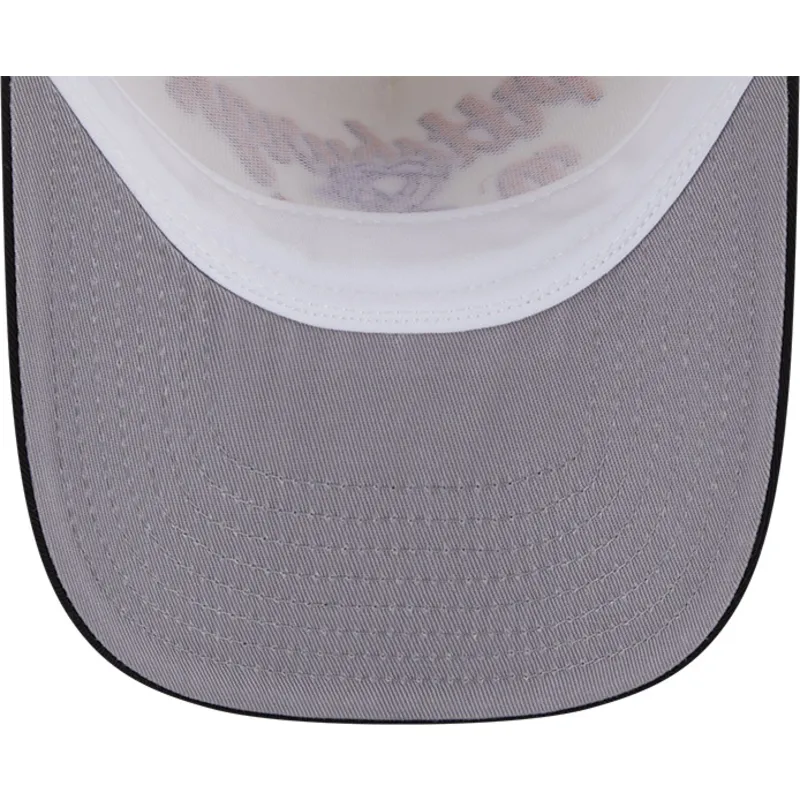 cappellino-visiera-curva-beige-e-nero-snapback-9fifty-a-frame-chainstitch-di-pittsburgh-penguins-nhl-di-new-era