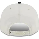 cappellino-curvo-beige-e-nero-snapback-9fifty-a-frame-chainstitch-dei-san-jose-sharks-nhl-di-new-era