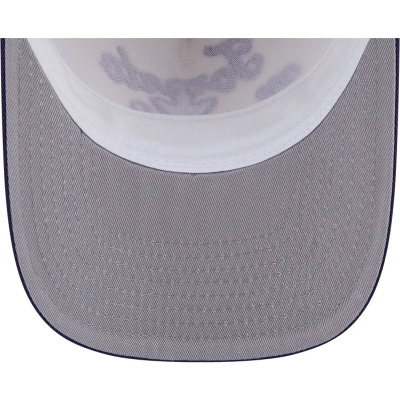 cappellino-curvo-beige-e-viola-snapback-9fifty-a-frame-chainstitch-di-toronto-maple-leafs-nhl-di-new-era