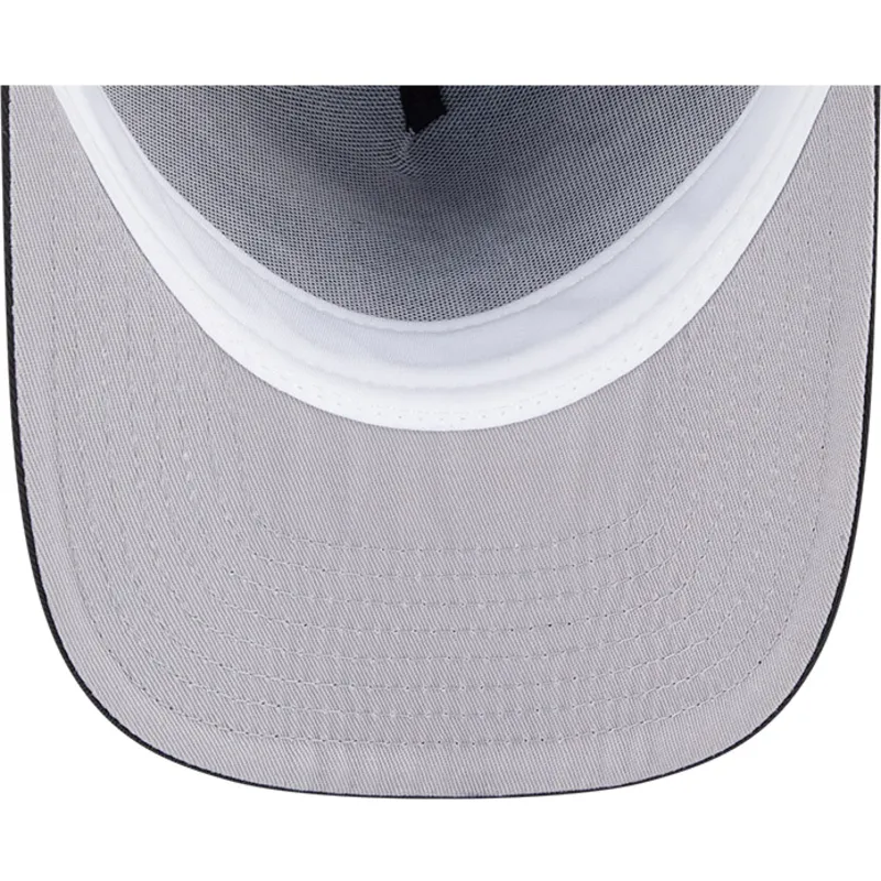 los-angeles-kings-nhl-svart-bojd-keps-snapback-9fifty-a-frame-chainstitch-fran-new-era