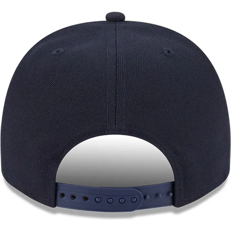 dunkelblaue-gebogene-snapback-kappe-9fifty-a-frame-cartoon-der-new-york-yankees-mlb-von-new-era