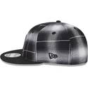 casquette-plate-noire-snapback-9fifty-retro-crown-plaid-boston-red-sox-mlb-new-era