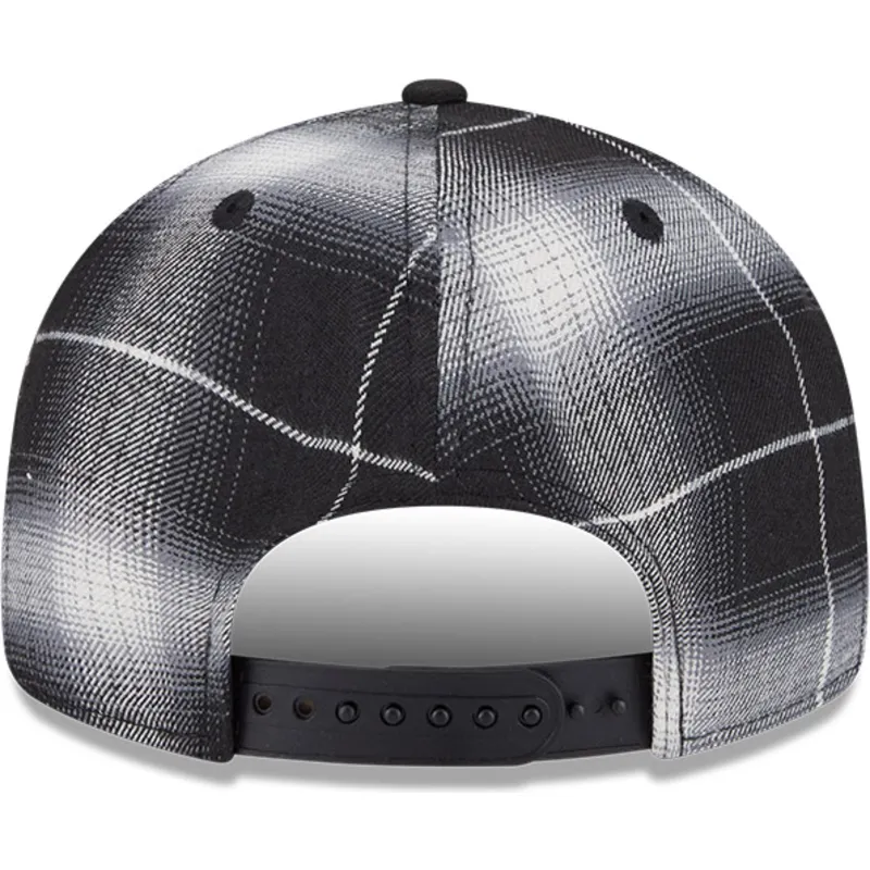 boston-red-sox-mlb-new-era-9fifty-retro-crown-plaid-svart-snapback-flat-keps