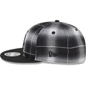 cappello-piatto-nero-snapback-9fifty-retro-crown-plaid-dei-chicago-white-sox-mlb-di-new-era