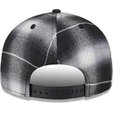 cappellino-piatto-nero-snapback-9fifty-retro-crown-plaid-dei-detroit-tigers-mlb-di-new-era