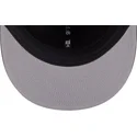 cappello-piatto-nero-snapback-9fifty-retro-crown-plaid-dei-los-angeles-dodgers-mlb-di-new-era