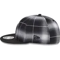 casquette-plate-noire-snapback-9fifty-retro-crown-plaid-new-york-yankees-mlb-new-era