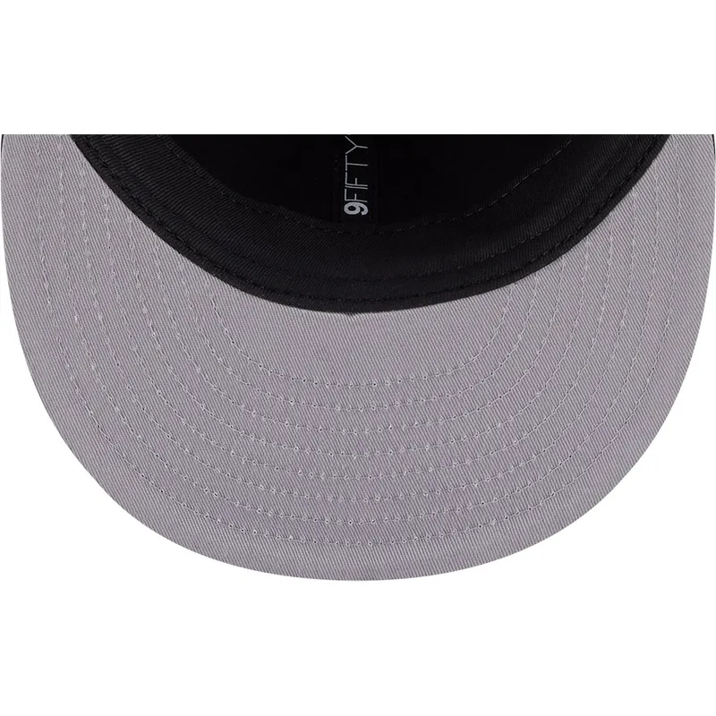 schwarze-flache-snapback-kappe-9fifty-retro-crown-plaid-der-new-york-yankees-mlb-von-new-era