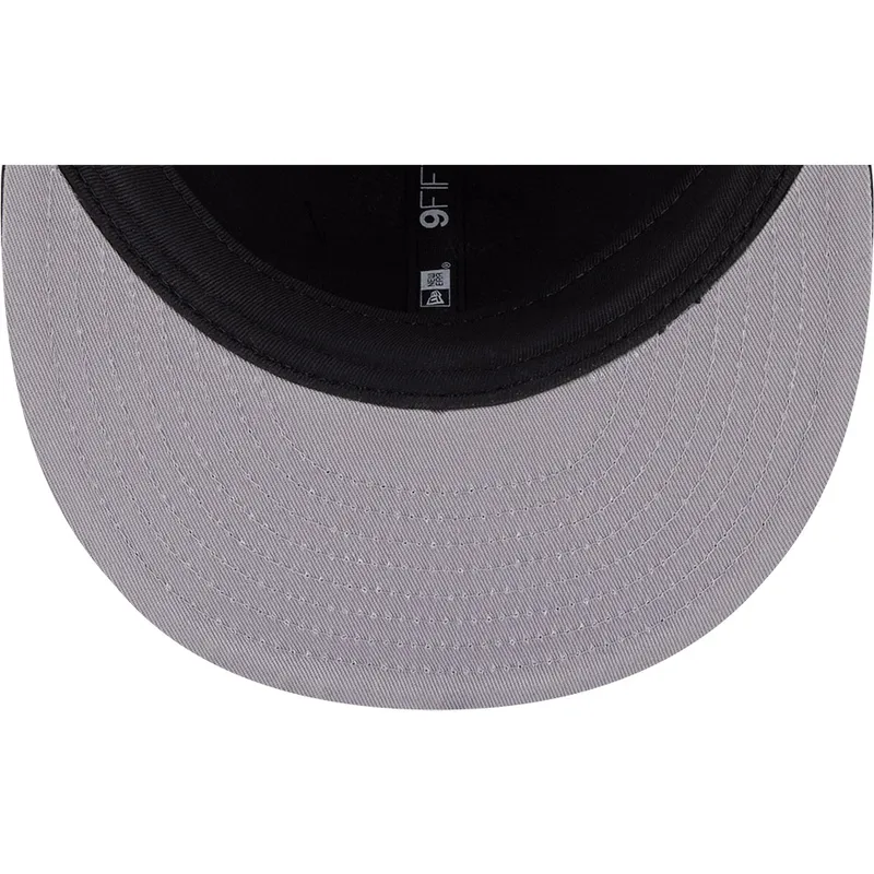 czarna-czapka-z-daszkiem-snapback-9fifty-retro-crown-plaid-oakland-athletics-mlb-marki-new-era