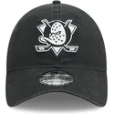 cappellino-curvo-nero-regolabile-9twenty-stamp-degli-anaheim-ducks-nhl-di-new-era
