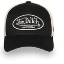 cappellino-trucker-nero-e-beige-regolabile-lof-b30-di-von-dutch