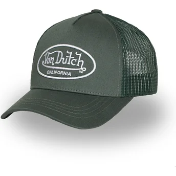 Cappellino trucker verde regolabile LOF B36 di Von Dutch