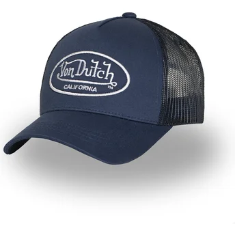 Justerbar marinblå truckerkeps LOF B37 från Von Dutch