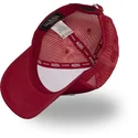 cappellino-trucker-rosso-regolabile-lof-b38-di-von-dutch
