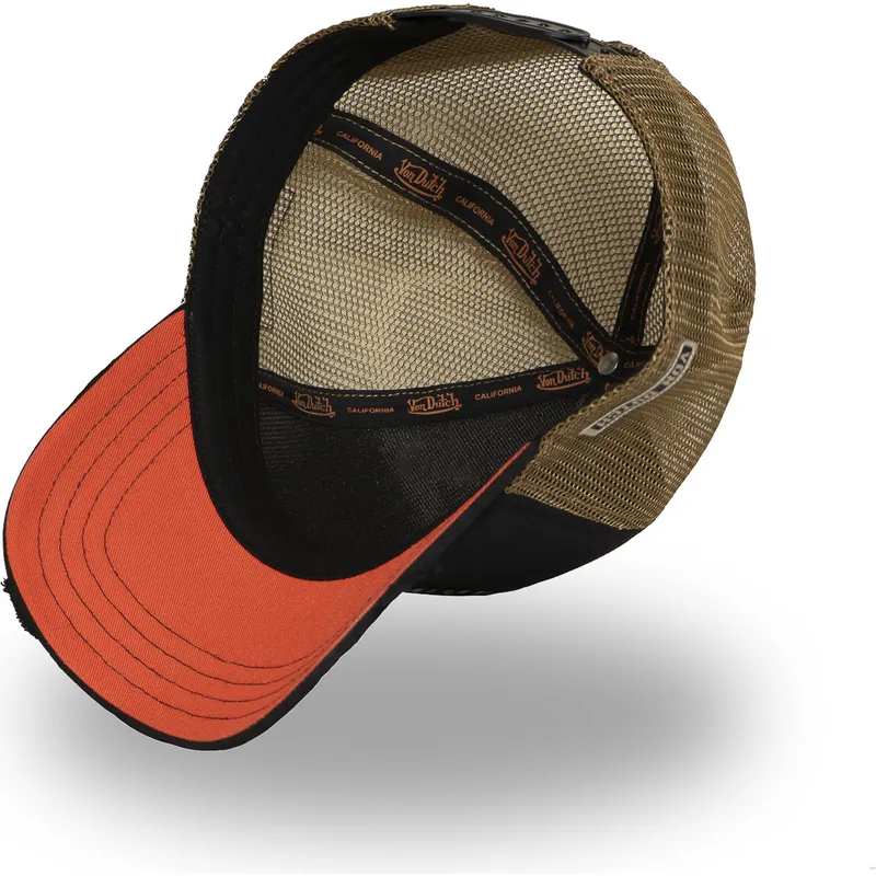 von-dutch-crew25-sort-og-brun-trucker-kasket
