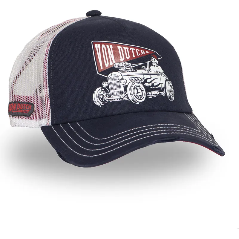 von-dutch-crew26-marinebla-og-hvid-trucker-kasket