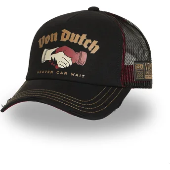 Sort trucker-kasket CREW29 fra Von Dutch