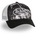 cappellino-trucker-nero-e-bianco-subl06-di-von-dutch