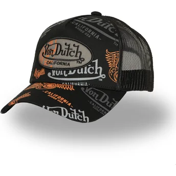 Sort trucker-kasket CAFE03 fra Von Dutch