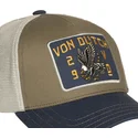 casquette-trucker-multicolore-wild08-von-dutch