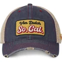 von-dutch-mac09-trucker-cap-in-blau-und-beige