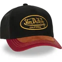 von-dutch-shield03-schwarze-und-rote-trucker-kappe