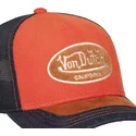 czapka-trucker-pomaranczowa-i-niebieska-shield04-von-dutch